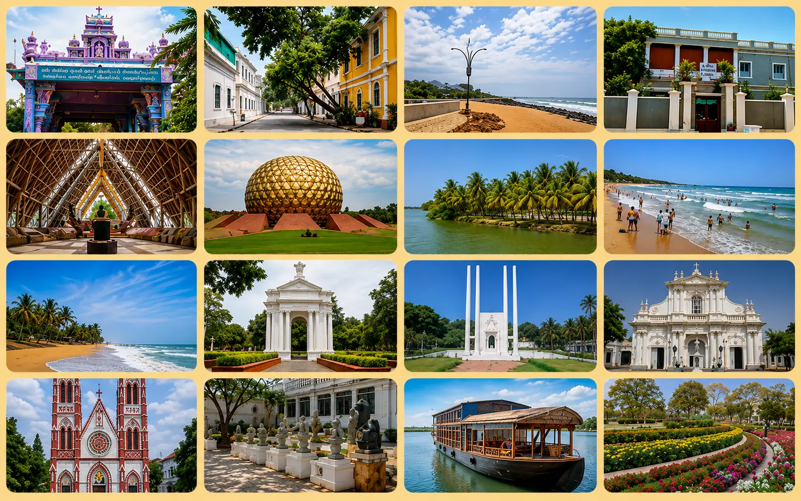 Tirupati to Pondicherry Outstation Trip